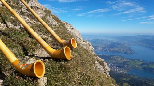 Swiitzerland alphorn